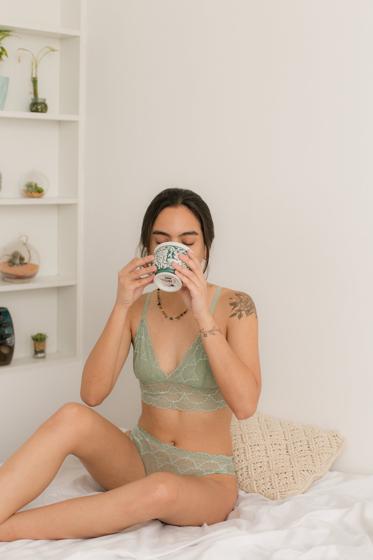 Bralette Dulce Pistacho