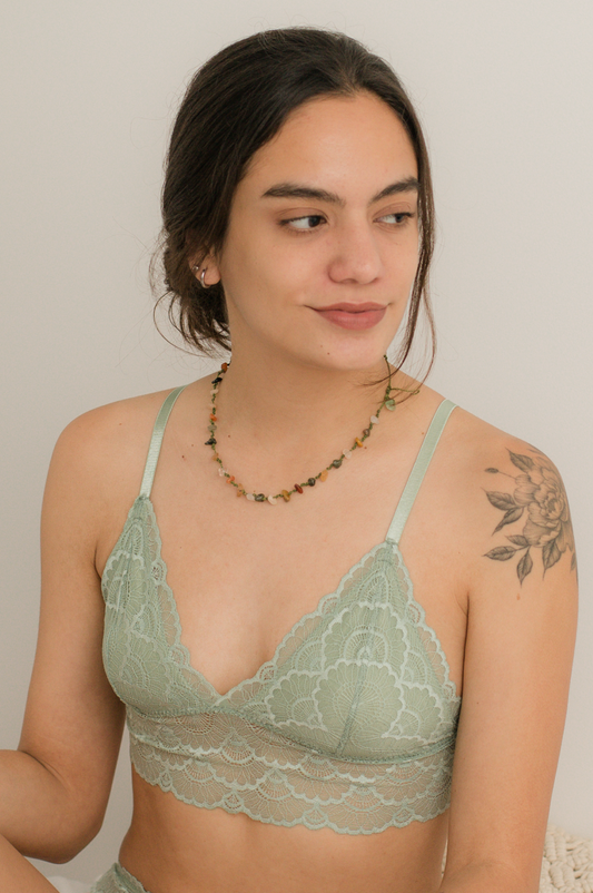 Bralette Dulce Pistacho